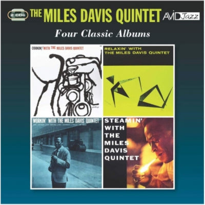THE MILES DAVIS QUINTET - Four Classic Albums - Cookin' / Relaxin' / Workin' / Steamin' With The Miles Davis Quintet