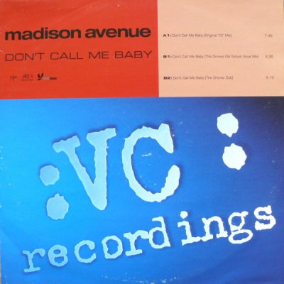 MADISON AVENUE - Don't Call Me Baby