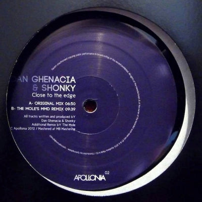 DAN GHENACIA & SHONKY - Close To The Edge