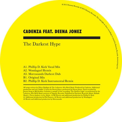 CADENZA FEAT. DEENA JONEZ - The Darkest Hype EP
