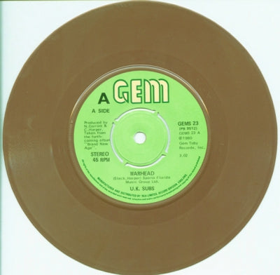 UK SUBS - Warhead
