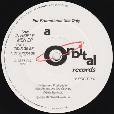 INVISIBLE MEN - The Self Indulge EP