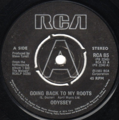 ODYSSEY - Going Back To My Roots