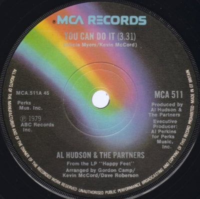 AL HUDSON & THE PARTNERS - You Can Do It / Happy Feet