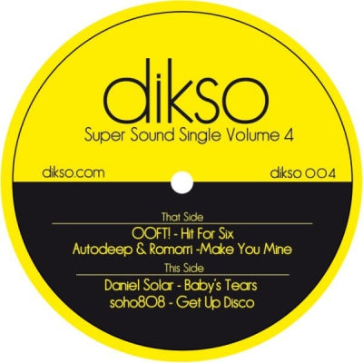 VARIOUS - Super Sound Single Volume 4