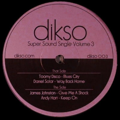VARIOUS - Super Sound Single Volume 3
