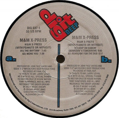 M&M X-PRESS - M&M X-Press (With Peanuts Or Without)