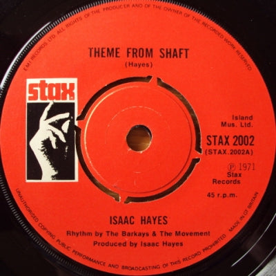 ISAAC HAYES - Theme From Shaft