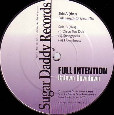 FULL INTENTION - Uptown Downtown