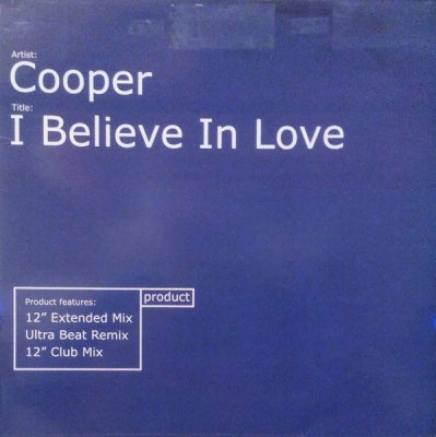COOPER - I Believe In Love