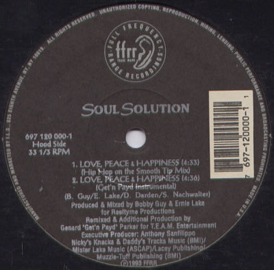 SOUL SOLUTION - Love, Peace & Happiness