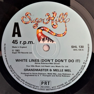 GRANDMASTER & MELLE MEL - White Lines (Don't Don't Do It)