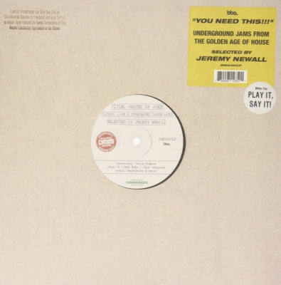 VARIOUS - House Of Ages (Classic, Rare & Unreleased Dance Music)