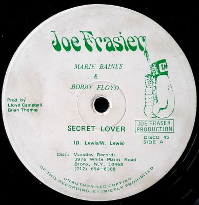 MARIE BAINES & BOBBY FLOYD / DWIGHT PINKEY - Secret Lover / Lovin' Mood