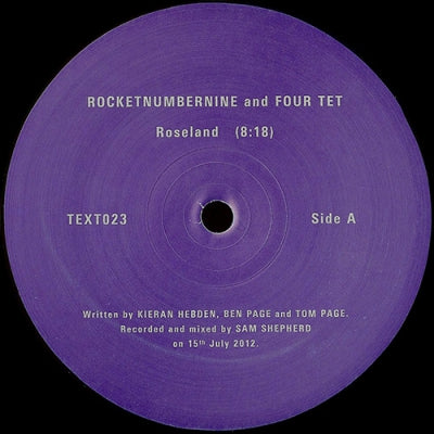 ROCKETNUMBERNINE AND FOUR TET - Roseland