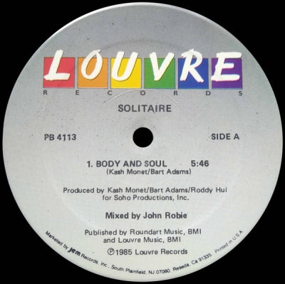 SOLITAIRE - Body And Soul