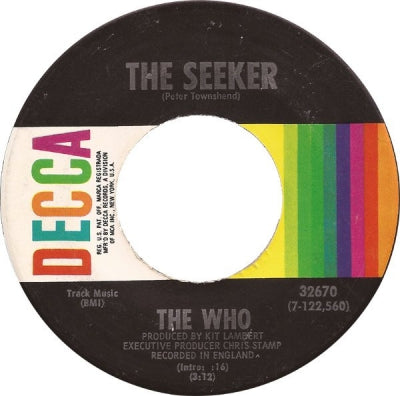 THE WHO - The Seeker / Here For More
