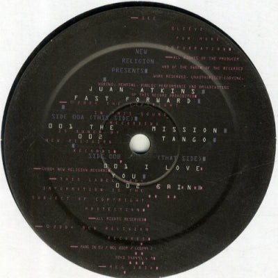 JUAN ATKINS - Fast Forward