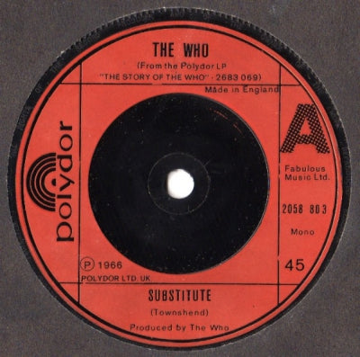 THE WHO - Substitute