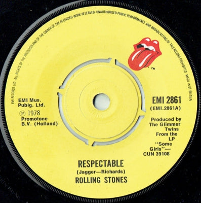THE ROLLING STONES - Respectable
