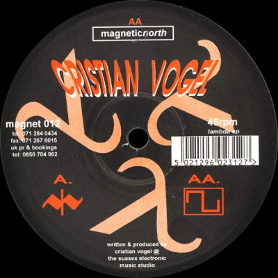 CRISTIAN VOGEL - Lambda EP