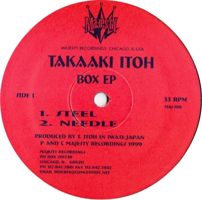 TAKAAKI ITOH - Box EP