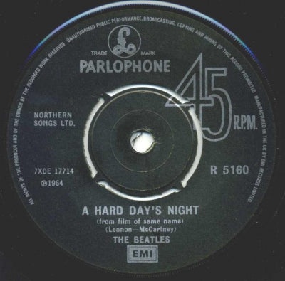THE BEATLES - A Hard Days Night / Things We Said Today