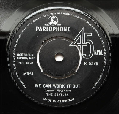 THE BEATLES - We Can Work It Out / Day Tripper