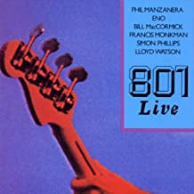 801 (PHIL MANZANERA & BRIAN ENO). - 801 Live