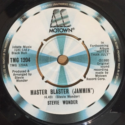 STEVIE WONDER - Master Blaster (Jammin)
