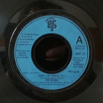 TOM BROWNE - Funkin' For Jamaica (N.Y.)