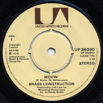 BRASS CONSTRUCTION - Movin' / Changin'