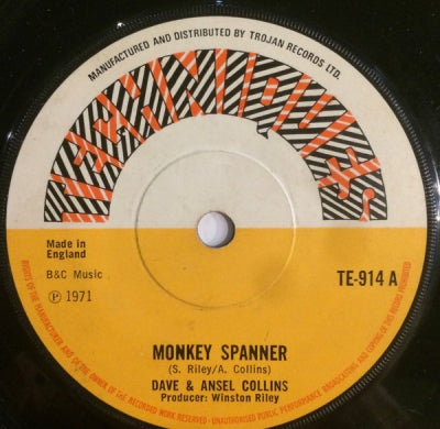 DAVE & ANSELL COLLINS - Monkey Spanner