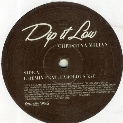 CHRISTINA MILIAN - Dip It Low