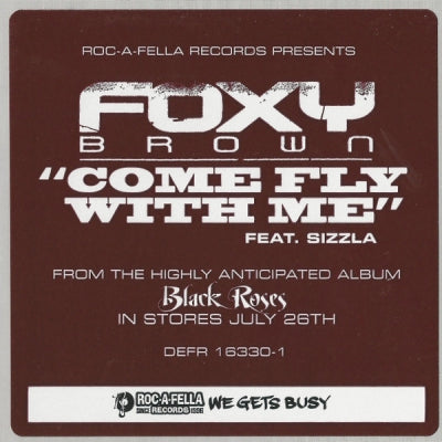 FOXY BROWN FEATURING SIZZLA - Come Fly With Me