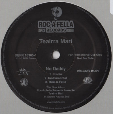 TEAIRRA MARI - No Daddy