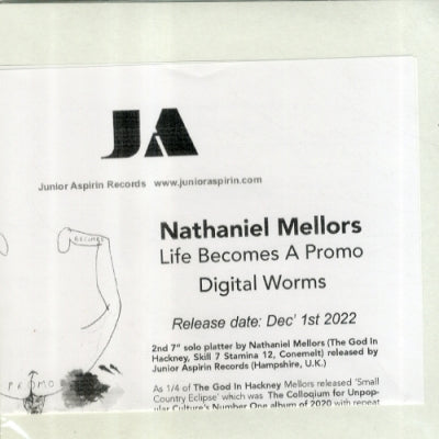 NATHANIEL MELLORS - Life Becomes A Promo / Digital Worms