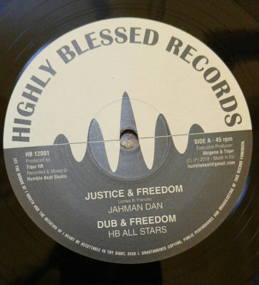 JAHMAN DAN, LUCADREAD & HIGHLY BLESSED - Justice & Freedom