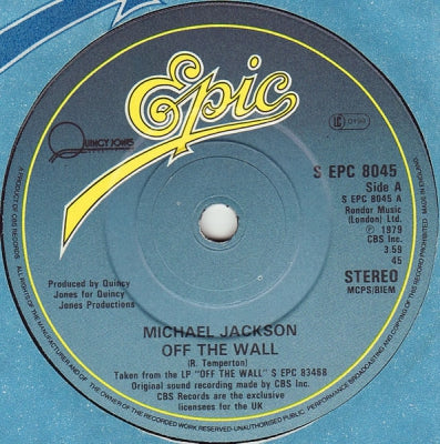 MICHAEL JACKSON - Off The Wall