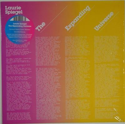 LAURIE SPIEGEL - The Expanding Universe