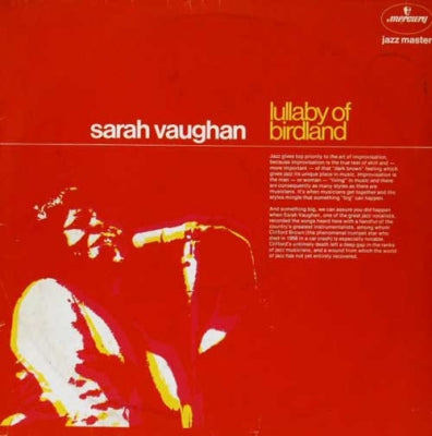 SARAH VAUGHAN - Lullaby Of Birdland
