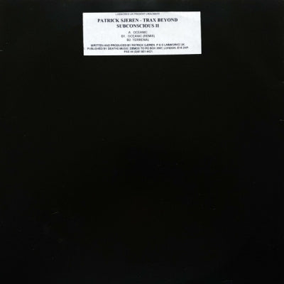 TRAX BEYOND SUBCONSCIOUS - Trax Beyond Subconscious II