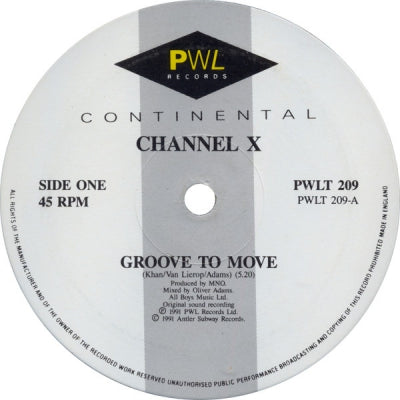CHANNEL X - Groove To Move