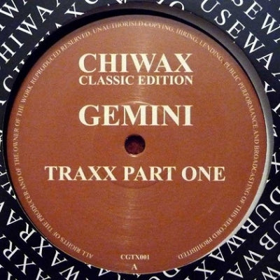 GEMINI - Traxx Part One : If You Got To Believe In Something / Joker / Dont you Know / Psychosis