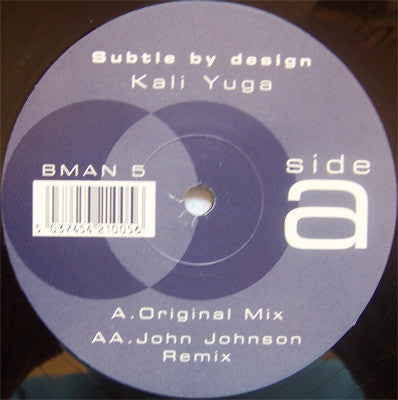 SUBTLE BY DESIGN - Kali Yuga