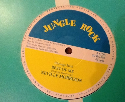 NEVILLE MORRISON - Best Of Me