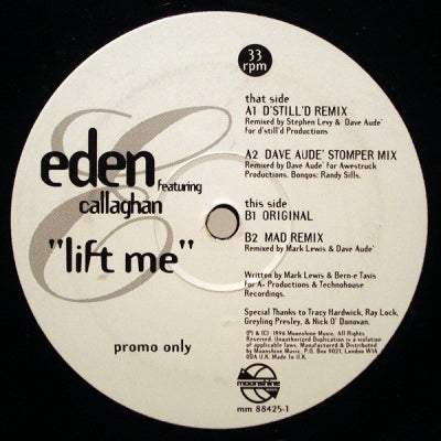 EDEN FEATURING CALLAGHAN - Lift Me