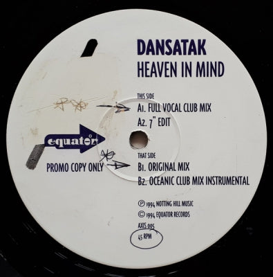 DANSATAK - Heaven In Mind
