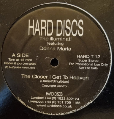 THE ILLUMINATI FEATURING DONNA MARIA - The Closer I Get To Heaven / Spellbound