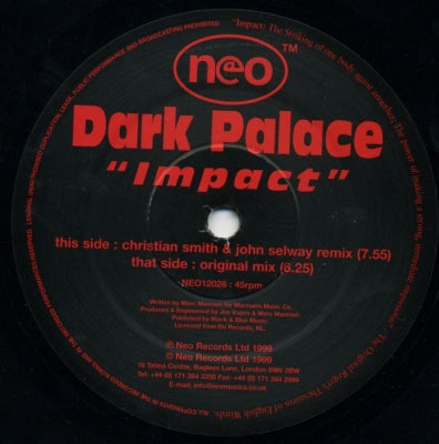 DARK PALACE - Impact